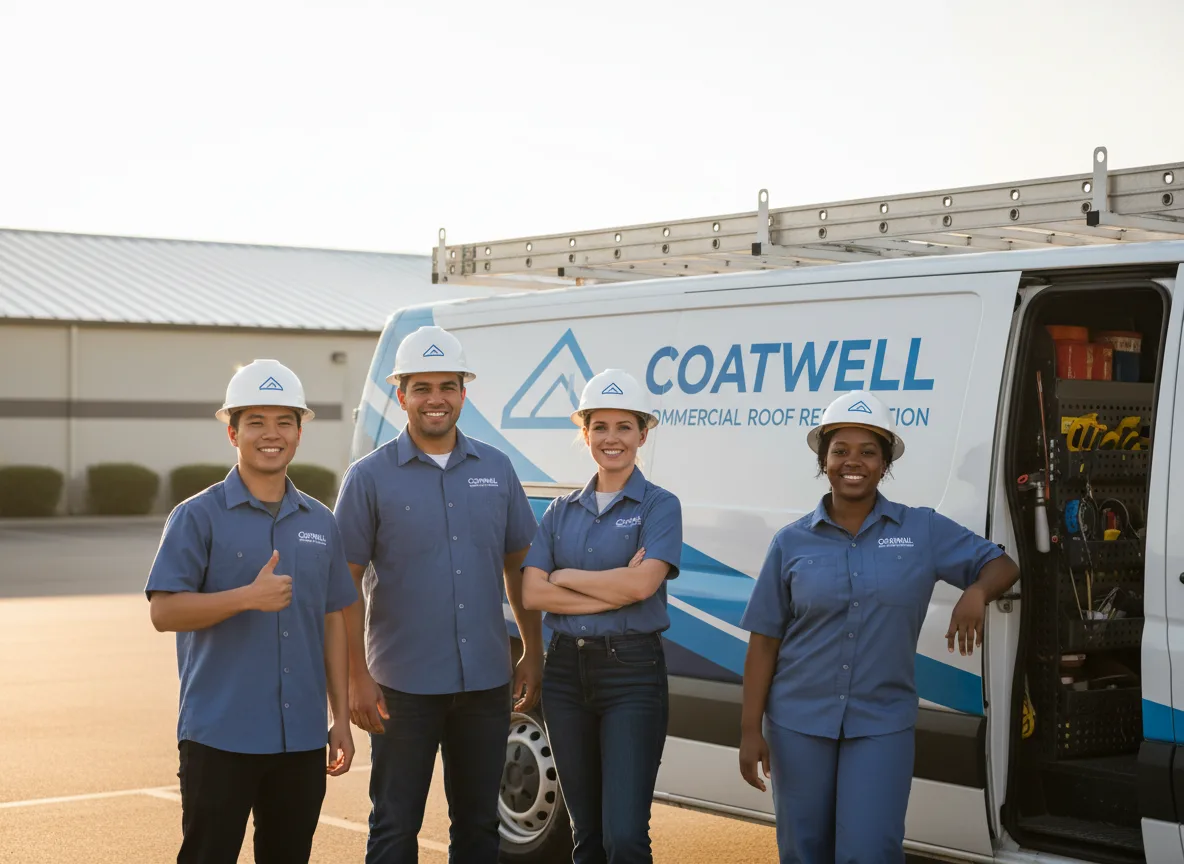 Commercial roof coating company in Stacyville, ME